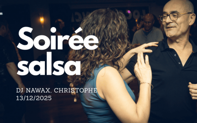 Photos soirée salsa du 13/12/2025